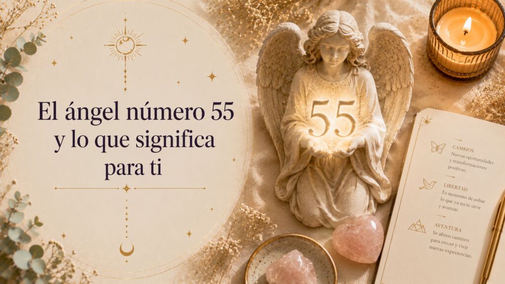 El ángel número 55 y lo que significa para ti