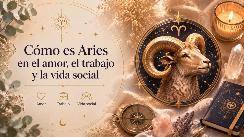 Cómo es Aries en el amor, el trabajo y la vida social
