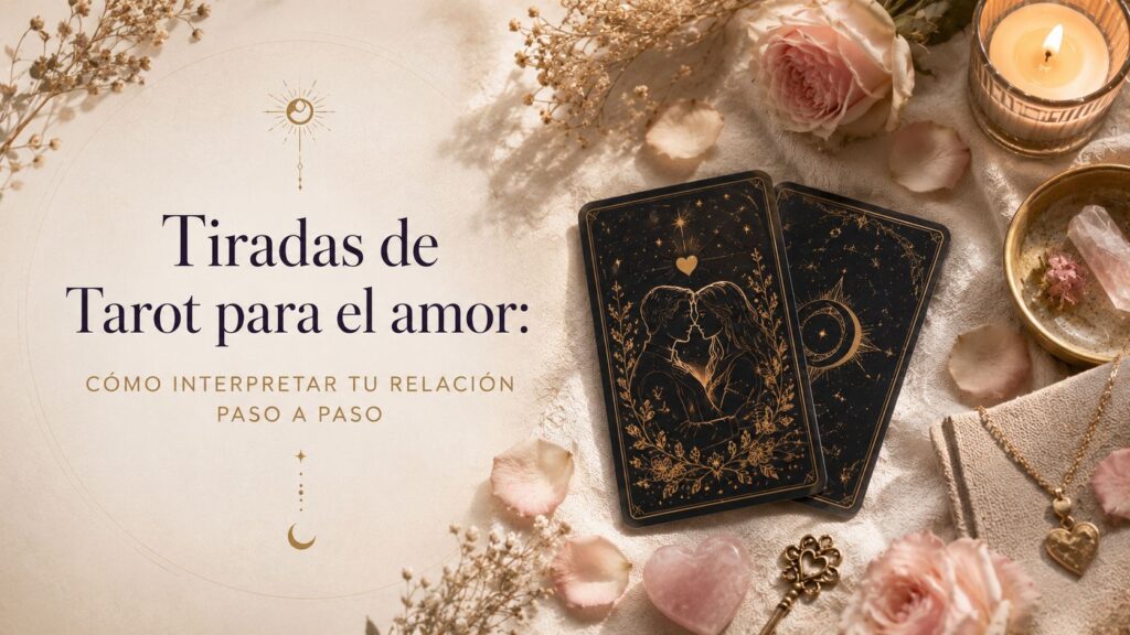 Tiradas de Tarot para el amor: cómo interpretar tu relación paso a paso